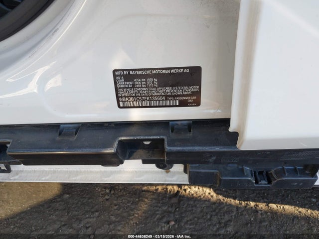WBA3B1C57EK135604 BMW 320i