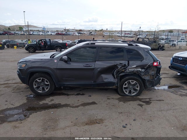 2019 Jeep Cherokee Trailhawk Elite 4x4 მანქანა იყიდება აუქციონზე, vin: 1C4PJMBX7KD328797, აუქციონის ნომერი: 44636259
