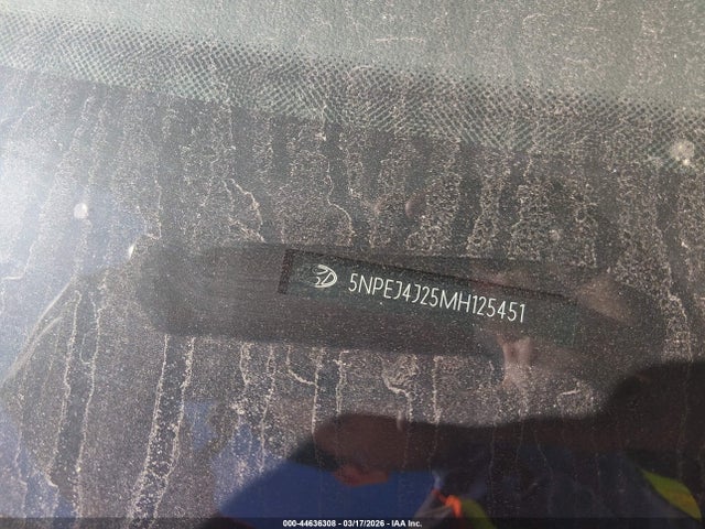 5NPEJ4J25MH125451 Hyundai Sonata Sel Plus