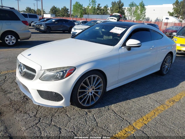 44636345 :رقم المزاد ، WDDWJ4JBXHF356498 vin ، 2017 Mercedes-benz C 300 مزاد بيع