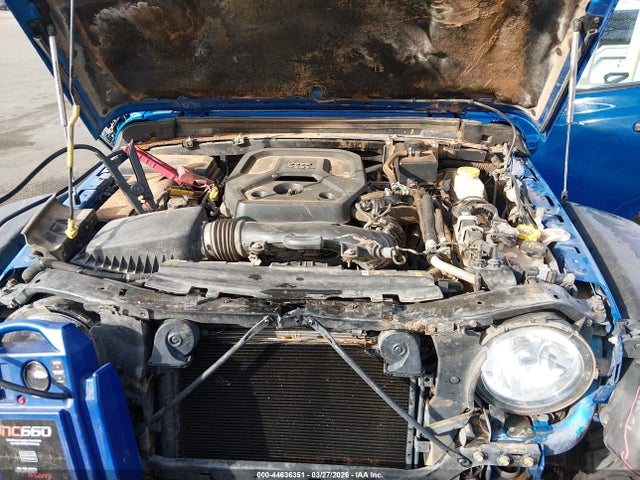 44636351 :رقم المزاد ، 1C4HJXFN8MW779677 vin ، 2021 Jeep Wrangler Unlimited Rubicon 4x4 مزاد بيع