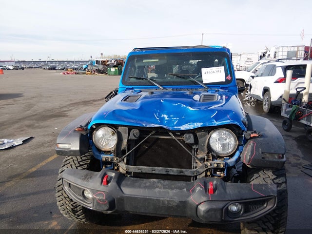 44636351 :رقم المزاد ، 1C4HJXFN8MW779677 vin ، 2021 Jeep Wrangler Unlimited Rubicon 4x4 مزاد بيع