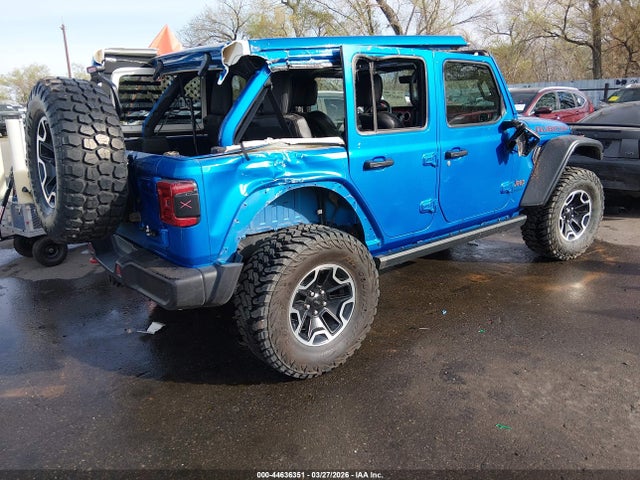 44636351 :رقم المزاد ، 1C4HJXFN8MW779677 vin ، 2021 Jeep Wrangler Unlimited Rubicon 4x4 مزاد بيع