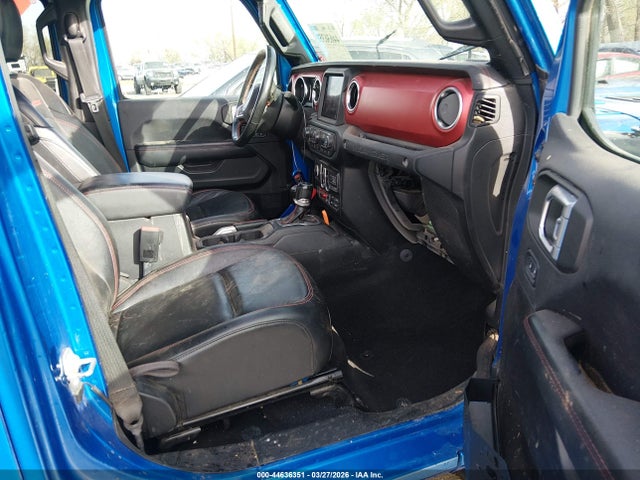 44636351 :رقم المزاد ، 1C4HJXFN8MW779677 vin ، 2021 Jeep Wrangler Unlimited Rubicon 4x4 مزاد بيع