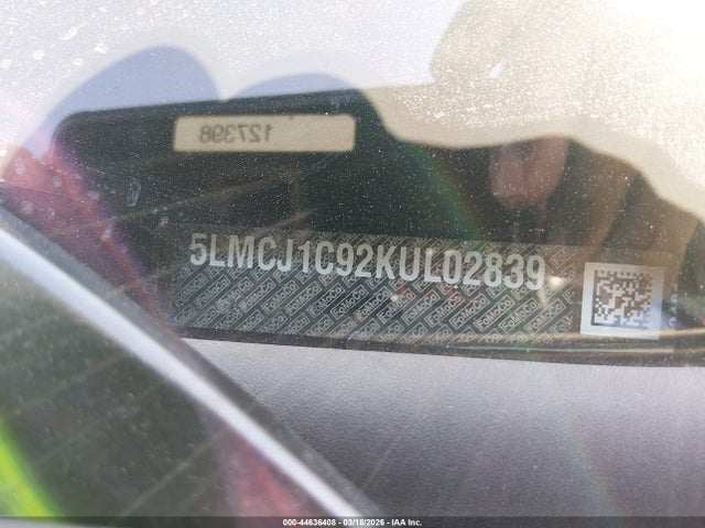Lincoln Mkc Standard 2019 5LMCJ1C92KUL02839 Image 9