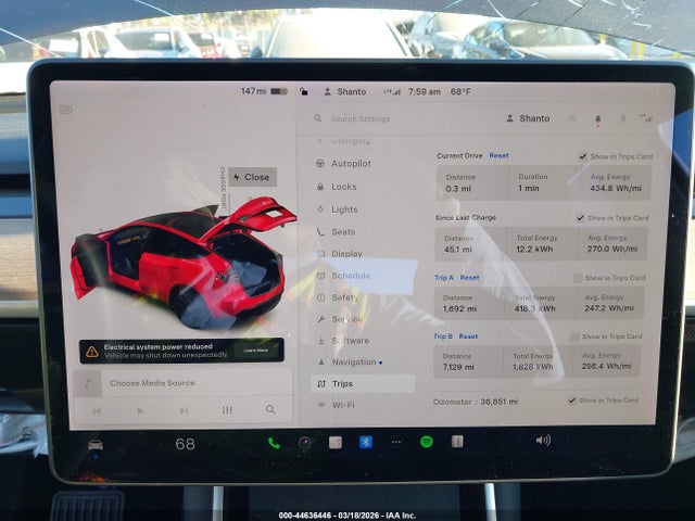 2021 TESLA MODEL Y 5YJYGDED4MF112762 Photo 6