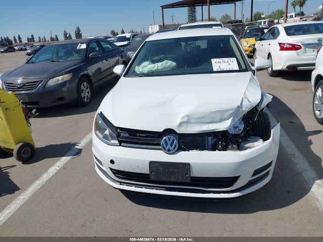 44636474 :رقم المزاد ، 3VW2A7AU0FM066325 vin ، 2015 Volkswagen Golf Tdi S 4-door مزاد بيع