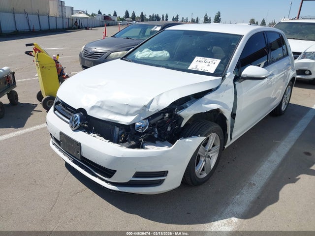 44636474 :رقم المزاد ، 3VW2A7AU0FM066325 vin ، 2015 Volkswagen Golf Tdi S 4-door مزاد بيع