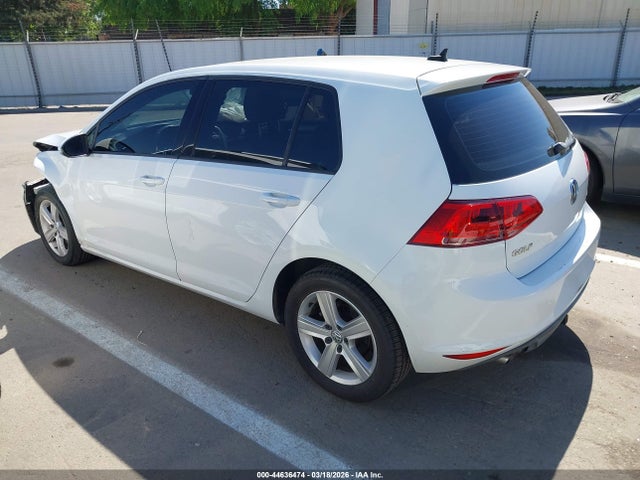 44636474 :رقم المزاد ، 3VW2A7AU0FM066325 vin ، 2015 Volkswagen Golf Tdi S 4-door مزاد بيع