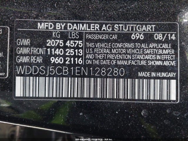 2014 MERCEDES-BENZ CLA 45 AMG WDDSJ5CB1EN128280 Photo 8