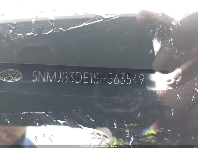 5NMJB3DE1SH563549 Hyundai TUCSON SEL