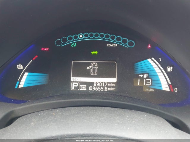 1N4BZ0CP4HC301992 Nissan LEAF SV