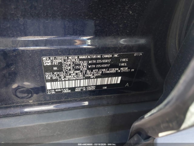 Toyota RAV4 2024 2T3W1RFVXRW346001 Image 23