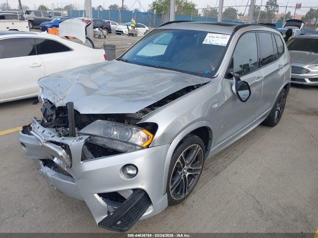 2014 Bmw X3 Xdrive35i მანქანა იყიდება აუქციონზე, vin: 5UXWX7C57E0E78074, აუქციონის ნომერი: 44636769