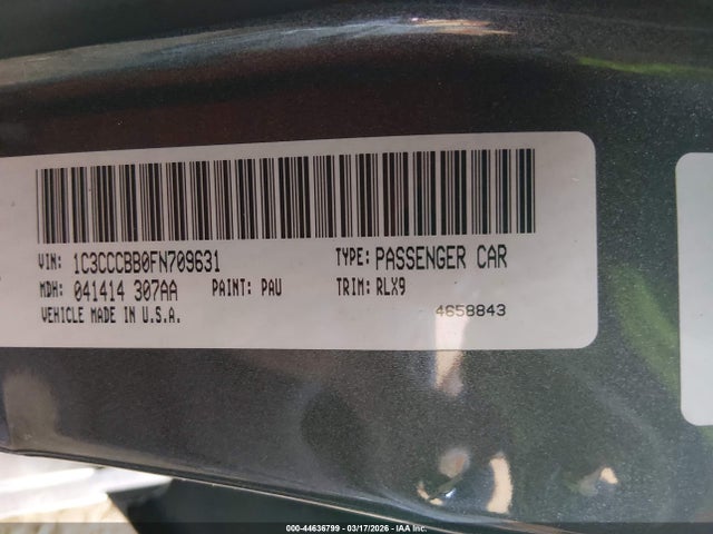 Chrysler 200 S 2015 1C3CCCBB0FN709631 Image 9