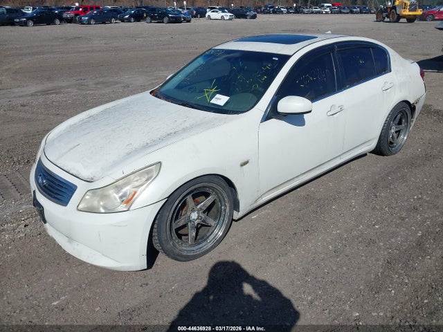 44636928 :رقم المزاد ، JNKBV61F38M258032 vin ، 2008 Infiniti G35x مزاد بيع