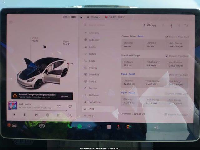 Продаж на аукціоні авто 2021 Tesla Model 3 Long Range Dual Motor All-wheel Drive, vin: 5YJ3E1EB6MF004303, номер лоту: 44636955