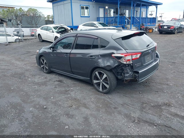 Aukcja sprzedaży 2018 Subaru Impreza 2.0i Sport, vin: 4S3GTAK63J3750859, numer aukcji: 44637000