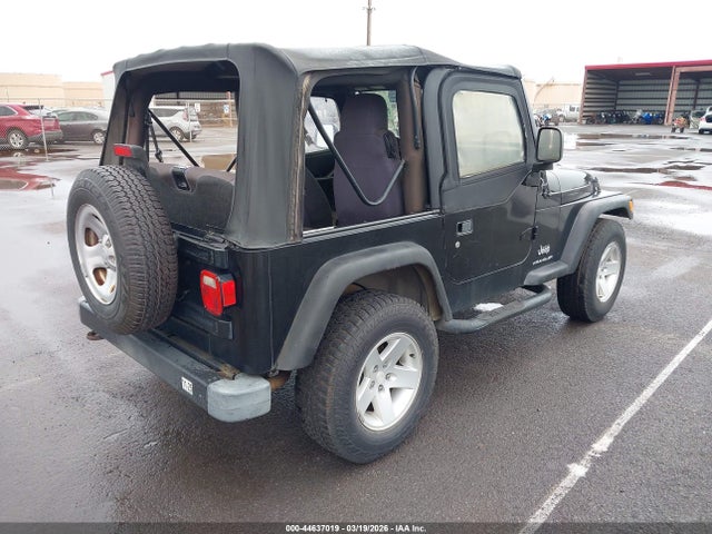 2006 Jeep Wrangler Se მანქანა იყიდება აუქციონზე, vin: 1J4FA29106P770028, აუქციონის ნომერი: 44637019