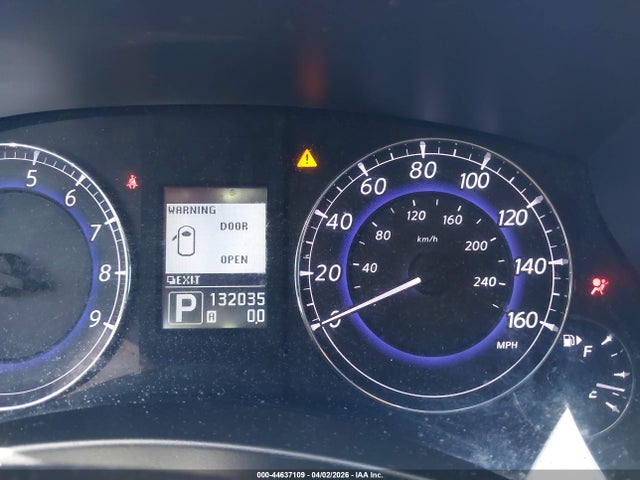 44637109 :رقم المزاد ، JN1AJ0HPXCM401123 vin ، 2012 Infiniti Ex35 Journey مزاد بيع