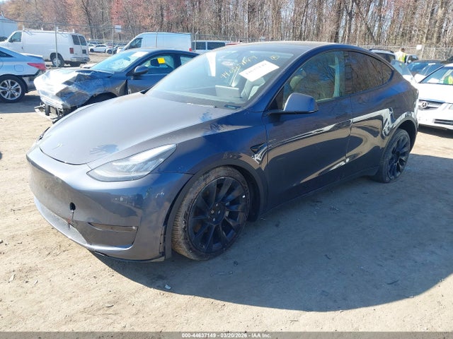 2021 TESLA MODEL Y 5YJYGAEE1MF287655 Photo 1