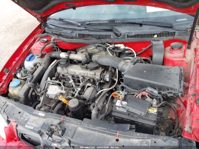 2001 Volkswagen Golf Gl Tdi მანქანა იყიდება აუქციონზე, vin: WVWBP21J91W067542, აუქციონის ნომერი: 44637220