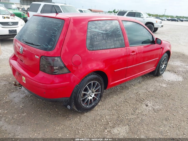 2001 Volkswagen Golf Gl Tdi მანქანა იყიდება აუქციონზე, vin: WVWBP21J91W067542, აუქციონის ნომერი: 44637220