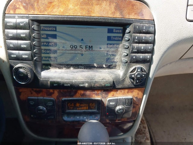 2004 Mercedes-benz S 500 4matic მანქანა იყიდება აუქციონზე, vin: WDBNG84J74A412269, აუქციონის ნომერი: 44637236