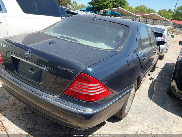 2004 Mercedes-benz S 500 4matic მანქანა იყიდება აუქციონზე, vin: WDBNG84J74A412269, აუქციონის ნომერი: 44637236
