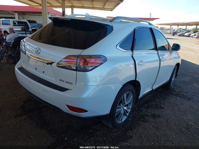 44637275 :رقم المزاد ، JTJZK1BAXF2425037 vin ، 2015 Lexus Rx 350 مزاد بيع