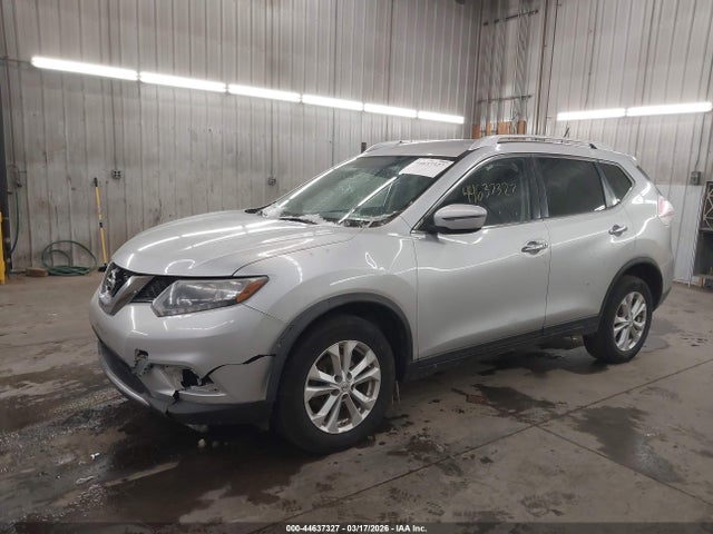 2016 Nissan Rogue Sv მანქანა იყიდება აუქციონზე, vin: KNMAT2MVXGP637122, აუქციონის ნომერი: 44637327