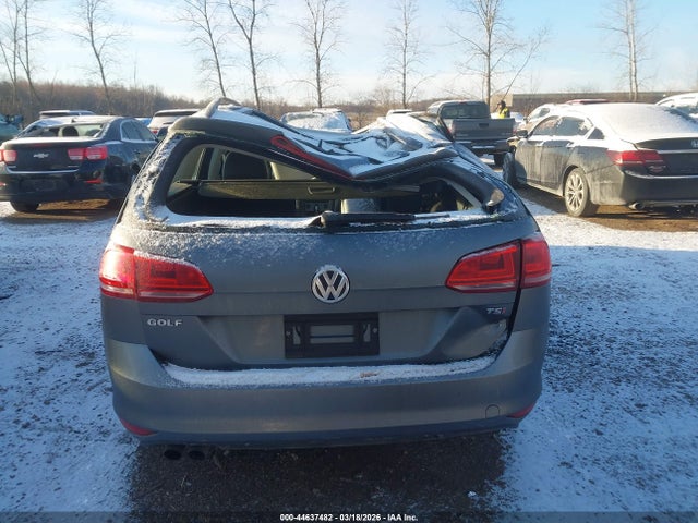 2016 Volkswagen Golf Sportwagen Tsi Limited Edition მანქანა იყიდება აუქციონზე, vin: 3VWC17AU3GM520766, აუქციონის ნომერი: 44637482
