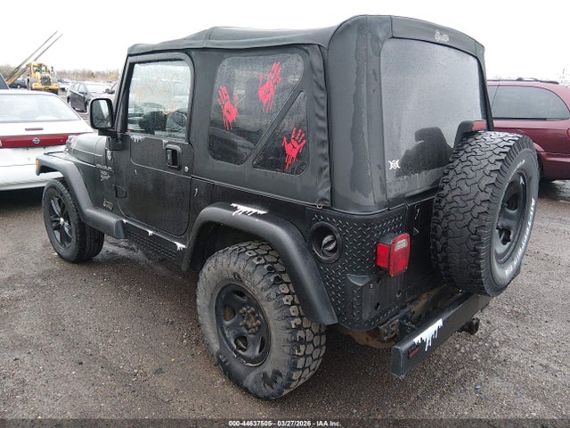 2003 JEEP WRANGLER 1J4FA39S33P325843 Photo 2