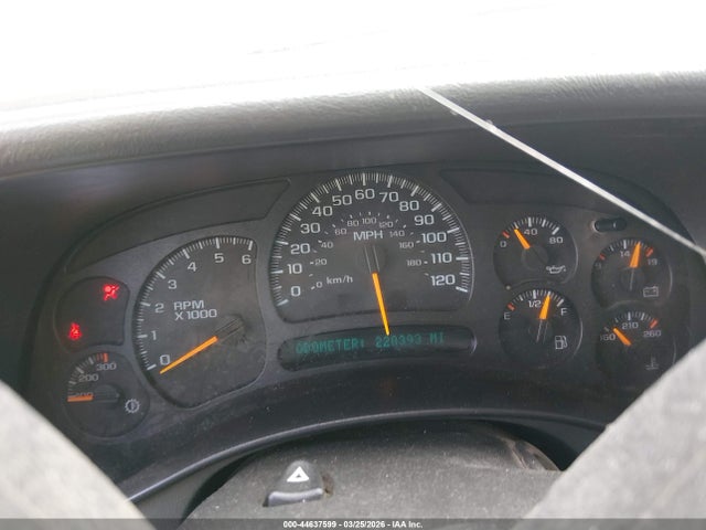 2005 Chevrolet Silverado 2500hd Ls მანქანა იყიდება აუქციონზე, vin: 1GCHK29U35E289822, აუქციონის ნომერი: 44637599