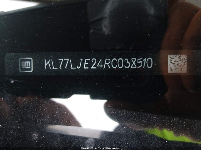 2024 CHEVROLET TRAX KL77LJE24RC038510 Photo 8