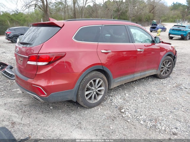 2017 Hyundai Santa Fe Se მანქანა იყიდება აუქციონზე, vin: KM8SN4HF6HU244827, აუქციონის ნომერი: 44637654