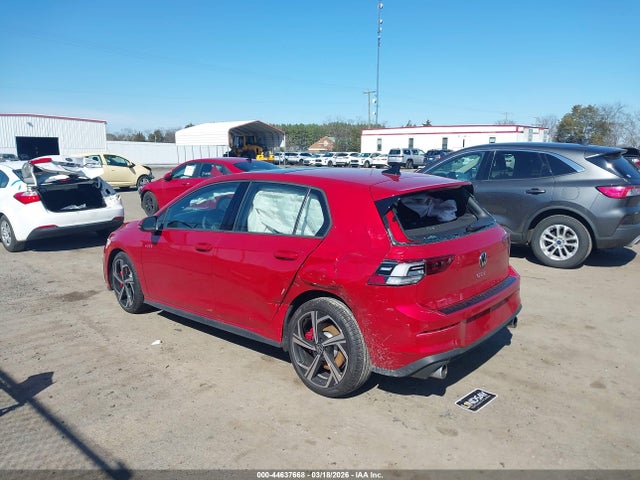 2025 Volkswagen Golf Gti 2.0t Se მანქანა იყიდება აუქციონზე, vin: WVWSA7CD8SW248428, აუქციონის ნომერი: 44637668