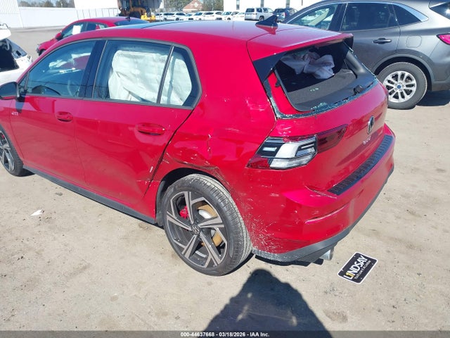 2025 Volkswagen Golf Gti 2.0t Se მანქანა იყიდება აუქციონზე, vin: WVWSA7CD8SW248428, აუქციონის ნომერი: 44637668