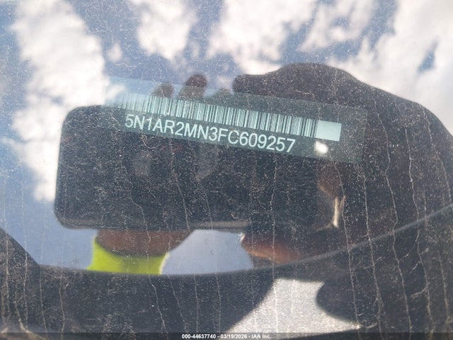 Nissan Pathfinder Platinum 2015 5N1AR2MN3FC609257 Image 9