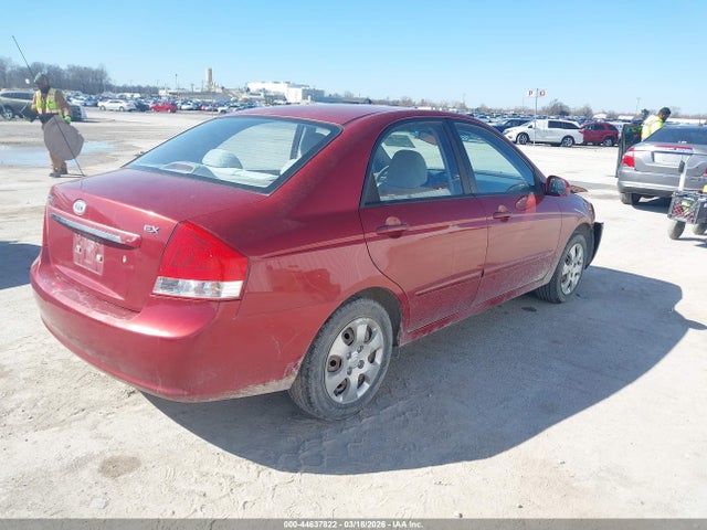 Продажа на аукционе авто 2009 Kia Spectra Ex, vin: KNAFE221995647524, номер лота: 44637822