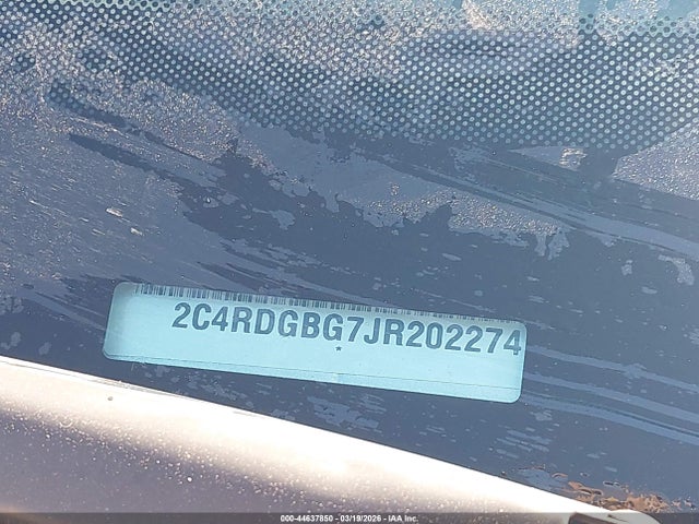 2C4RDGBG7JR202274 Dodge Grand Caravan Se Plus