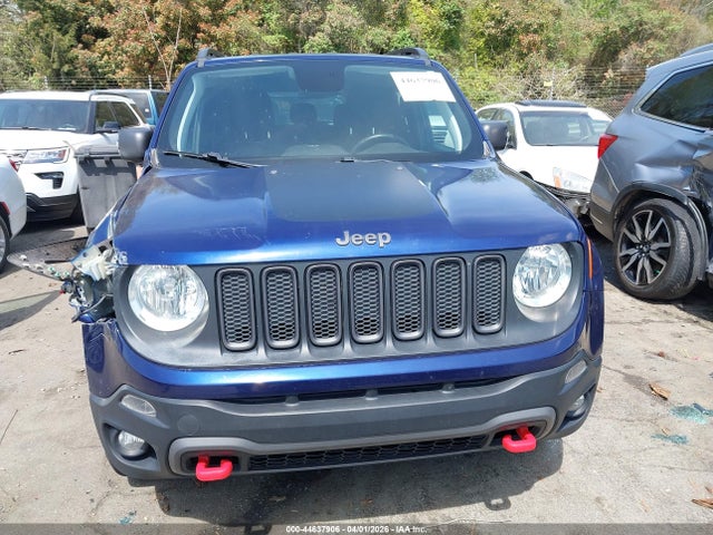 2018 Jeep Renegade Trailhawk 4x4 მანქანა იყიდება აუქციონზე, vin: ZACCJBCB7JPH42507, აუქციონის ნომერი: 44637906
