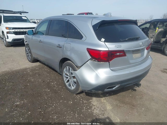 Продажа на аукционе авто 2015 Acura Mdx Technology Package, vin: 5FRYD3H42FB011137, номер лота: 44637944