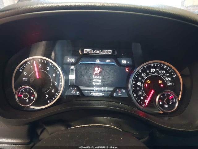 44638101 :رقم المزاد ، 1C6SRFGP2SN730560 vin ، 2025 Ram 1500 Warlock  4x4 5'7 Box مزاد بيع