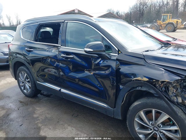 2019 Hyundai Santa Fe Limited მანქანა იყიდება აუქციონზე, vin: 5NMS53AD6KH031639, აუქციონის ნომერი: 44638197
