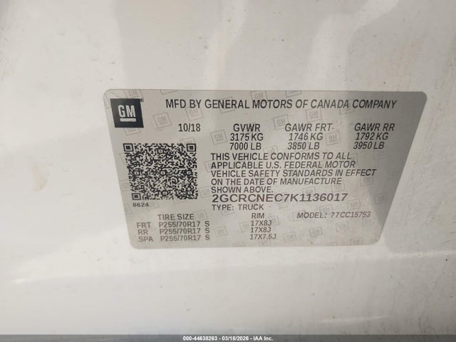 Chevrolet Silverado 1500 Ld Wt 2019 2GCRCNEC7K1136017 Image 4