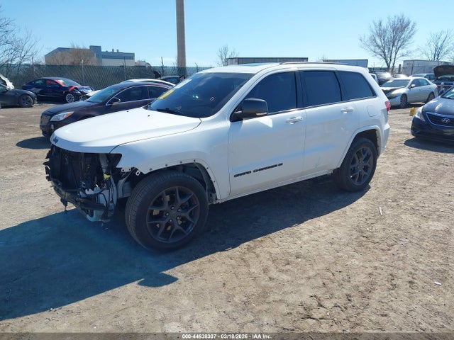 Продаж на аукціоні авто 2021 Jeep Grand Cherokee 80th Anniversary 4x2, vin: 1C4RJEBG7MC783544, номер лоту: 44638307
