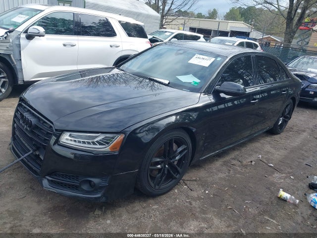 44638327 :رقم المزاد ، WAU43AFD3HN004046 vin ، 2017 Audi A8 L 4.0t Sport مزاد بيع