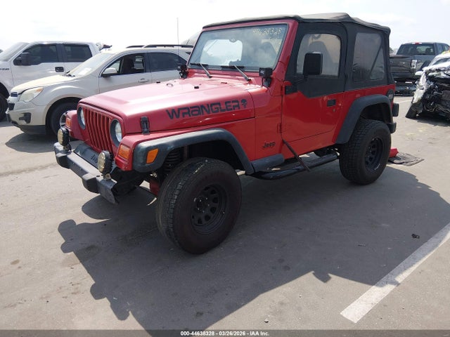 Продажа на аукционе авто 1998 Jeep Wrangler Se, vin: 1J4FY29P3WP766992, номер лота: 44638328