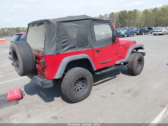 Продажа на аукционе авто 1998 Jeep Wrangler Se, vin: 1J4FY29P3WP766992, номер лота: 44638328